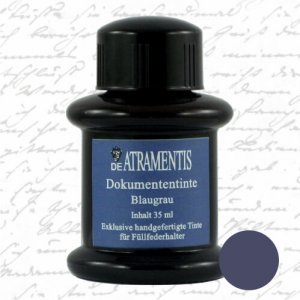 De Atramentis Document Blue Grey, dokumentní inkoust