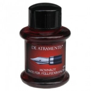 De Atramentis Poppy Red inkoust