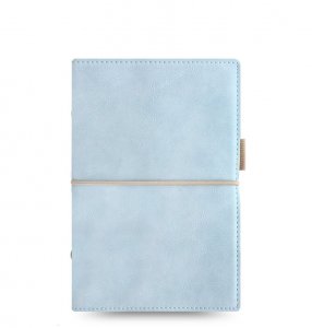 Diář Filofax Domino Soft osobní pastelový modrý