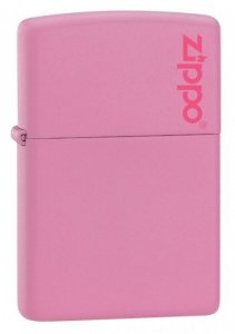 Zippo zapalovač 26264 Pink Matte w/Zippo Logo