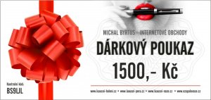 Dárkový poukaz na 1500,- Kč
