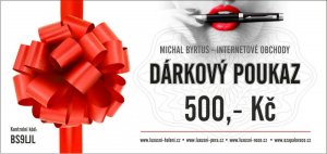 Dárkový poukaz na 500,- Kč