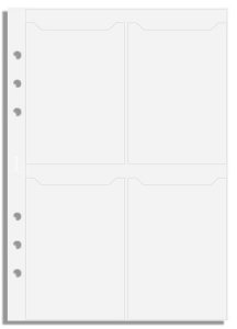 Filofax A5 pouzdro na vizitky