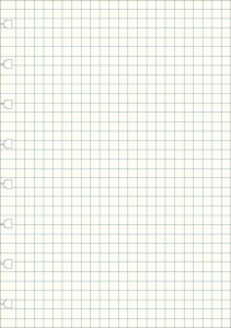 Filofax náhradní listy do zápisníků A5 - čtverečkované