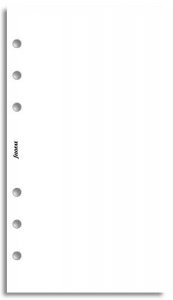 Filofax nelinkovaný papír 100 listů - Osobní