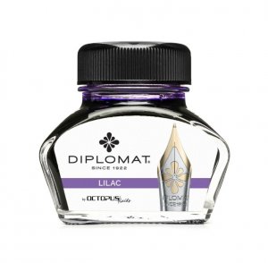Diplomat Octopus Lilac lahvičkový inkoust šeříkový