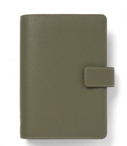 Diář Filofax Camden osobní olivově zelený