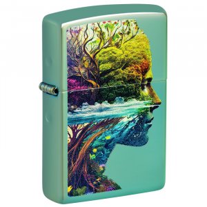 Zippo zapalovač 66047 One With Nature Design