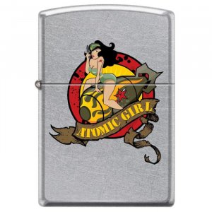 Zippo zapalovač 25663 Atomic Girl