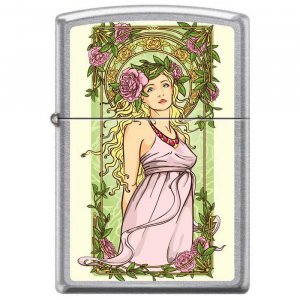 Zippo zapalovač 25972 Nouveau Floral Woman